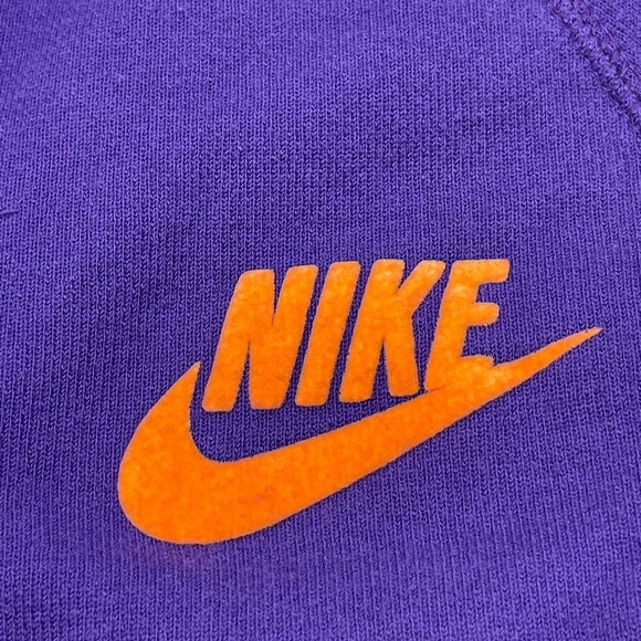 Nike Sportswear Hoodie Womens Medium Purple Swoosh Full Zip Hooded Sweatshirt - Picture 3 of 9
